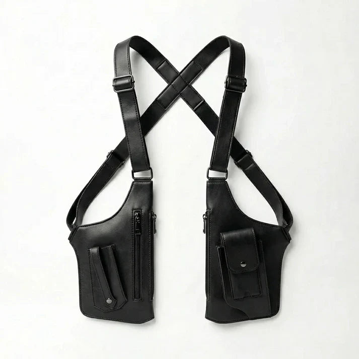 Brousseau - Arnés Tipo Bandolera Ajustable con Funda Multiusos
