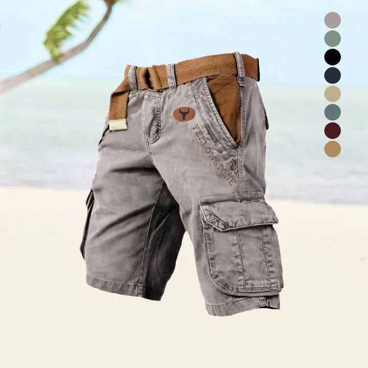 Ludolf - Pantalones Cortos Carga Cómodos