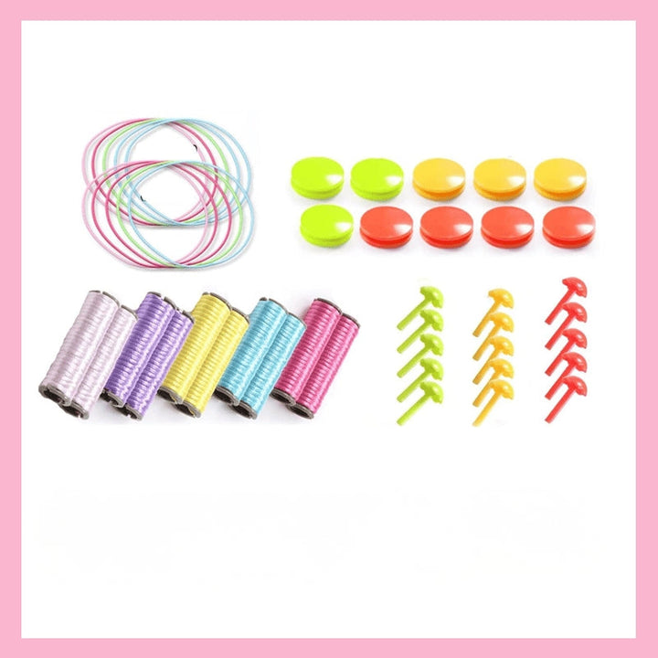 CharmCraft - Kit Para Trenzar Cuerdas a Mano