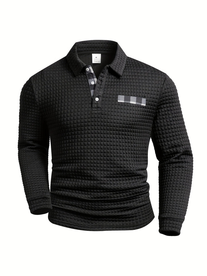Juergen - Camisa Informal De Manga Larga Con Botones