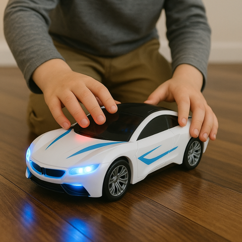 RoboRacer - Juguete Transformable De Coche a Robot 2 En 1