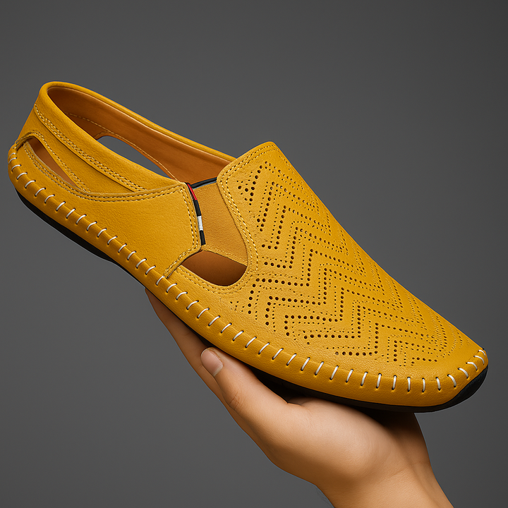 Akiva - Sandalias Cómodas De Cuero