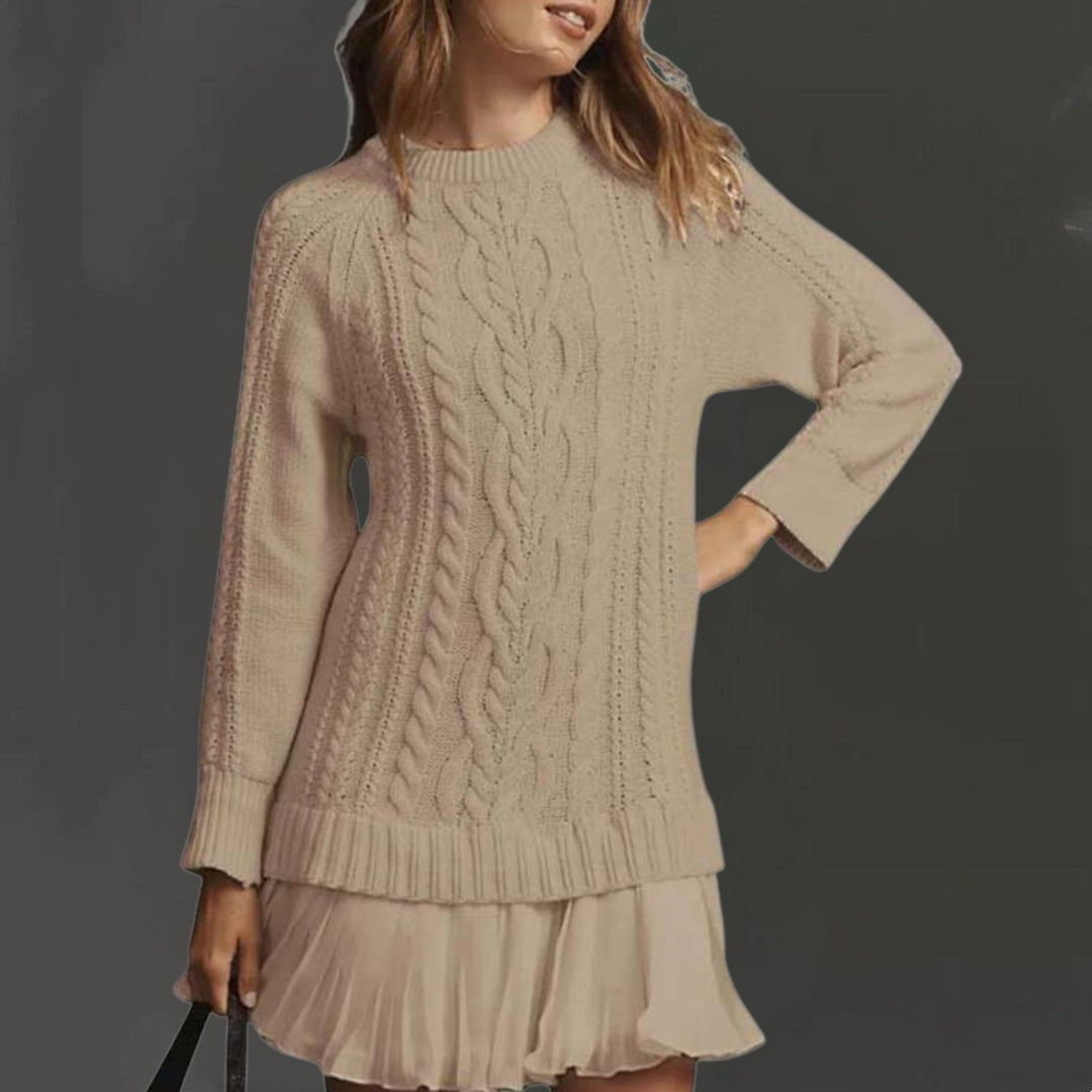 Kalena - Vestido Mini De Punto Trenzado