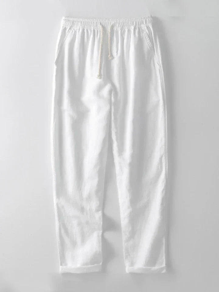 Booker - Camisa De Mezcla De Lino Con Pantalón Recto