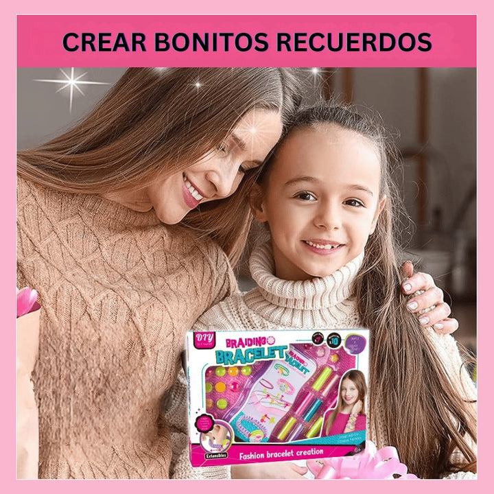CharmCraft - Kit Para Trenzar Cuerdas a Mano