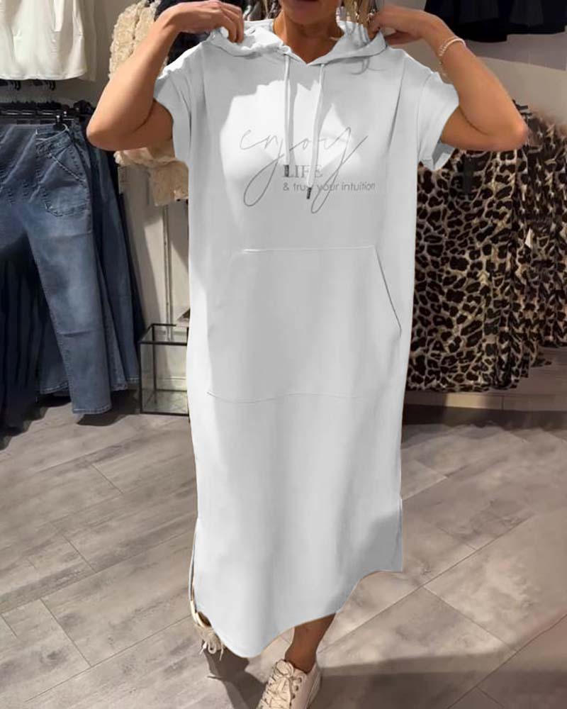 Nadia - Vestido Elegante Con Capucha