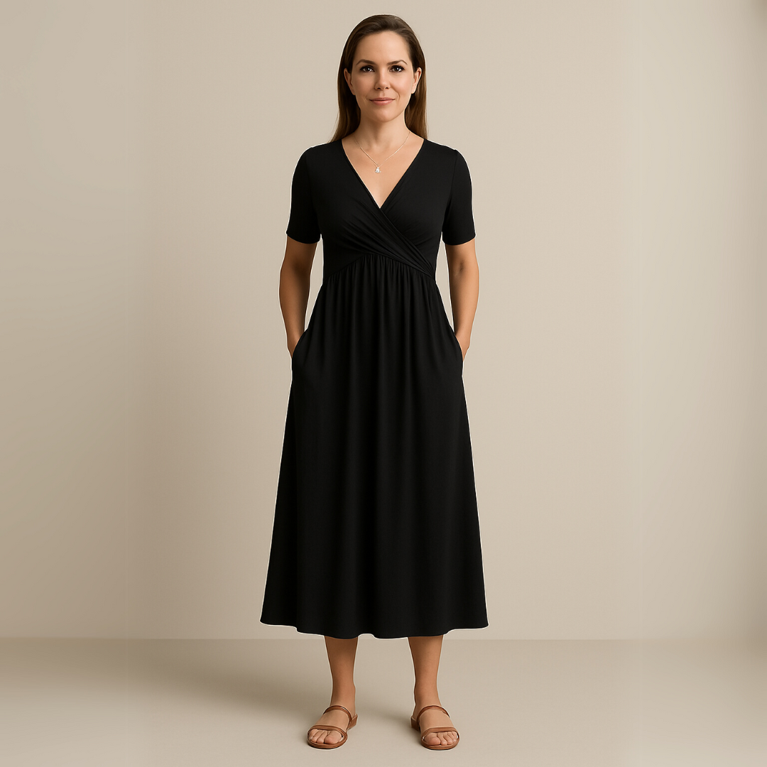 Bridgett - Vestido De Manga Corta