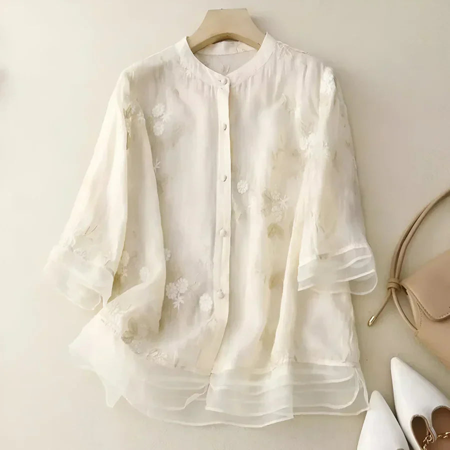 Nanda - Blusa Ligera De Algodón