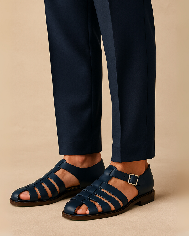 Swen - Cuero Antideslizantes Zapatos