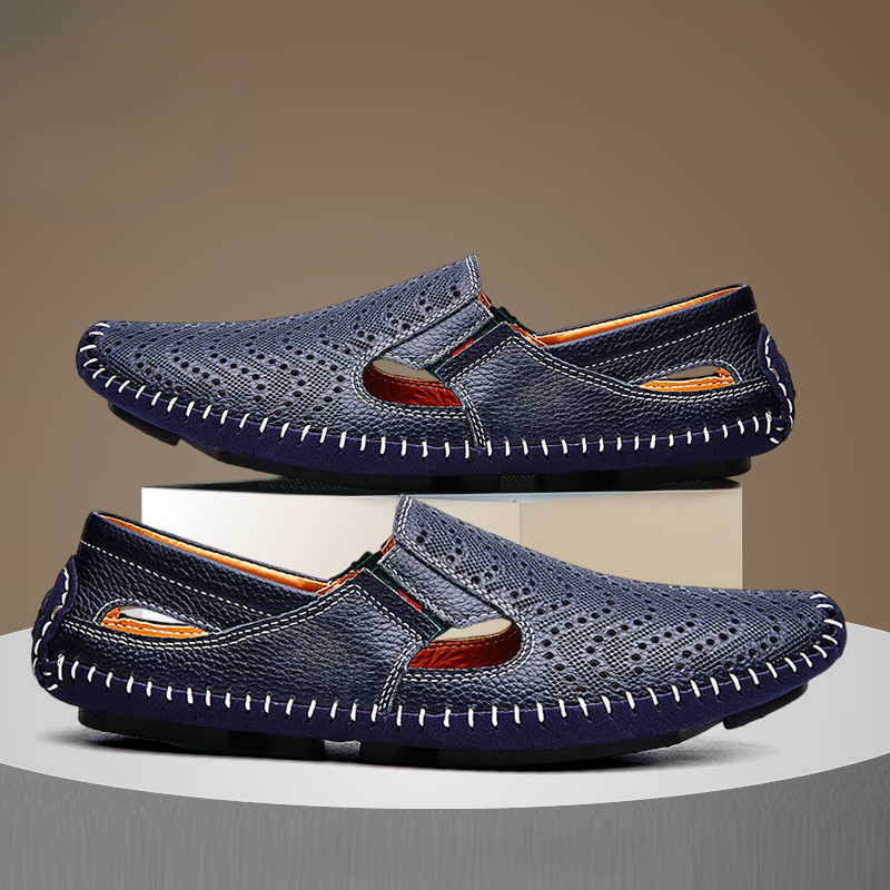 Akiva - Sandalias Cómodas De Cuero