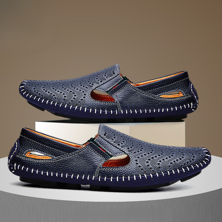 Akiva - Sandalias Cómodas De Cuero