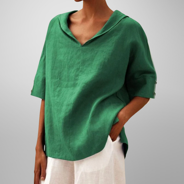 Alissa - Blusa Informales Holgada