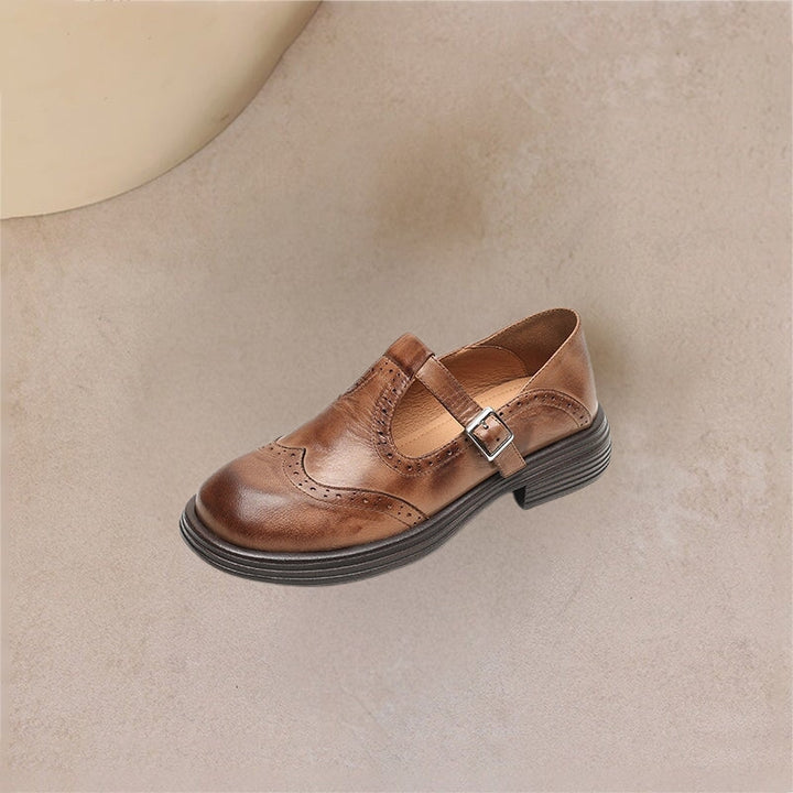 Zayana - Elegantes Zapatos De Cuero