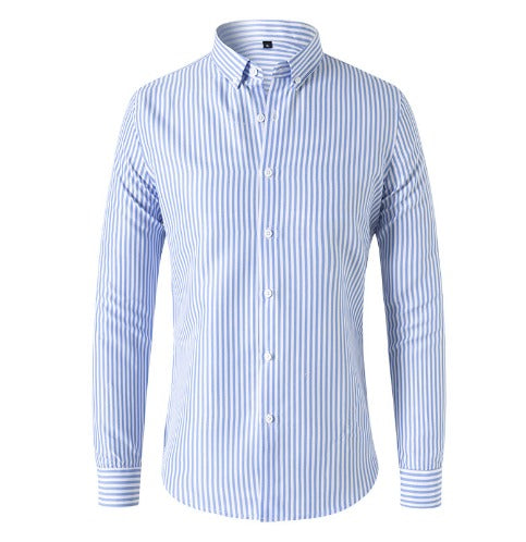Mormon - Camisa Informal A Rayas Con Botones