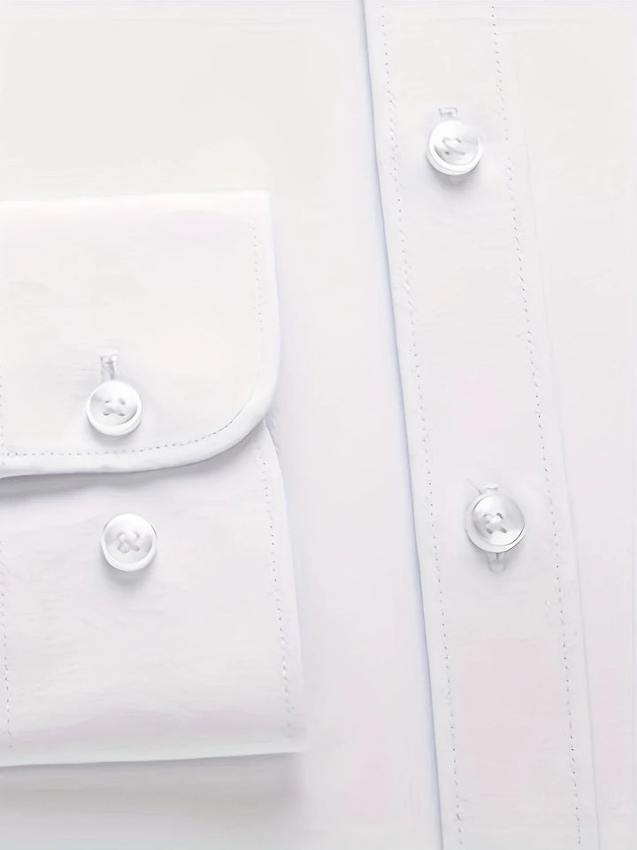 Ezra - Elegante Camisa Entallada Con Botones