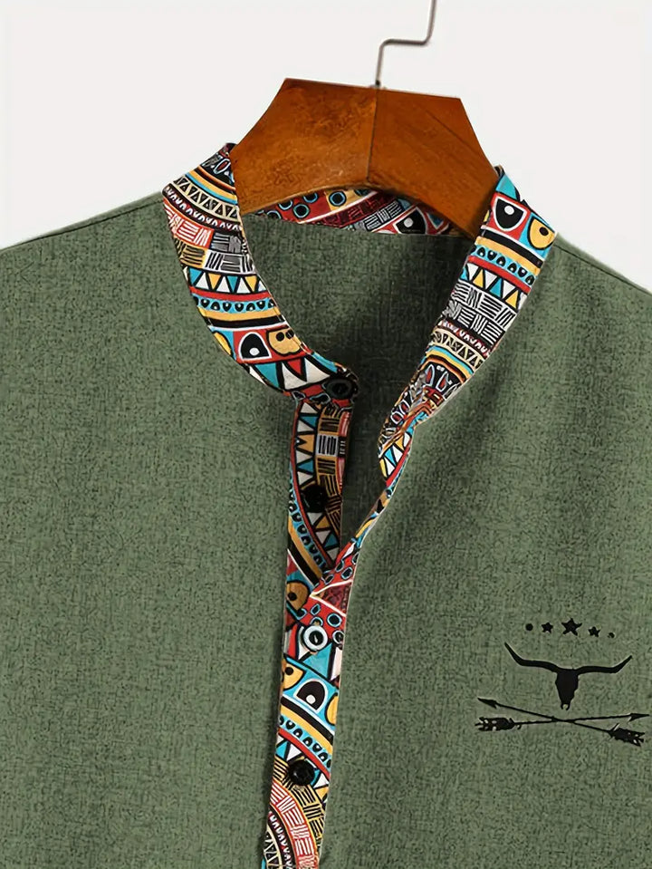 Murat - Elegante Camisa De Manga Corta