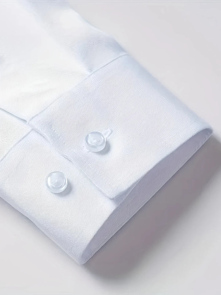 Byron - Elegante Camisa De Manga Larga Con Btones