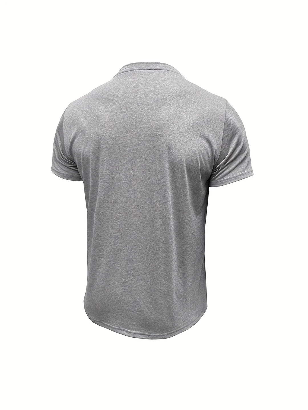 Saxon - Camiseta Elegante De Cuello Redondo Con Bolsillo