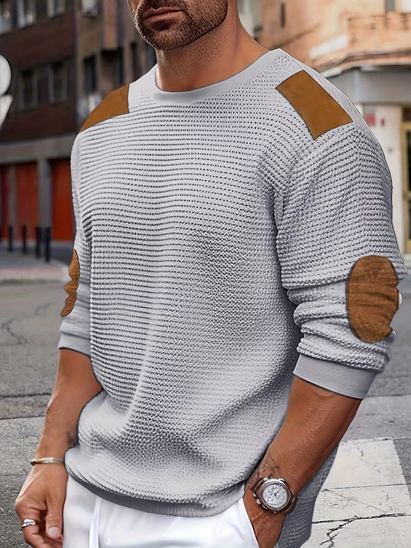 Joaol - Sudadera Informal De Punto Tipo Gofre