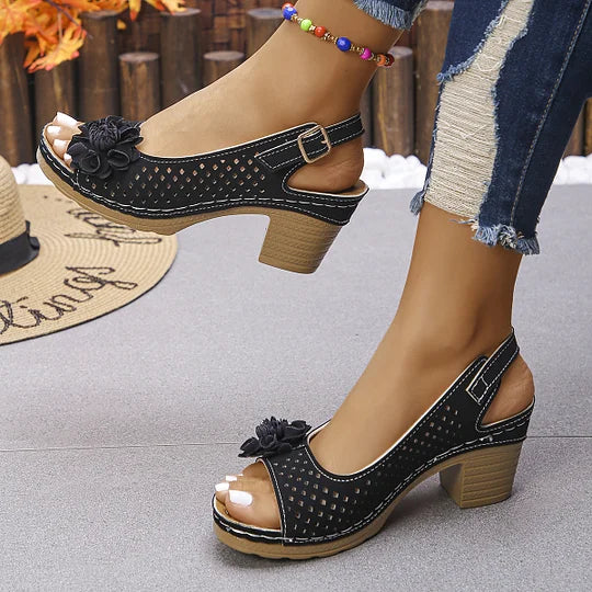 Imogen - Cómodas Abierto Dedo Del Pie Sandalias