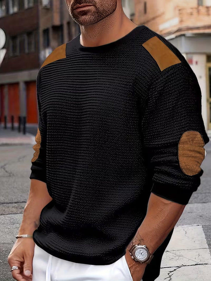 Joaol - Sudadera Informal De Punto Tipo Gofre