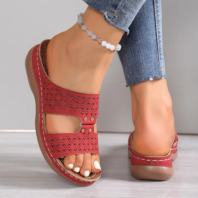 Elysa - Sandalias Cómodas Con Soporte Para el Arco
