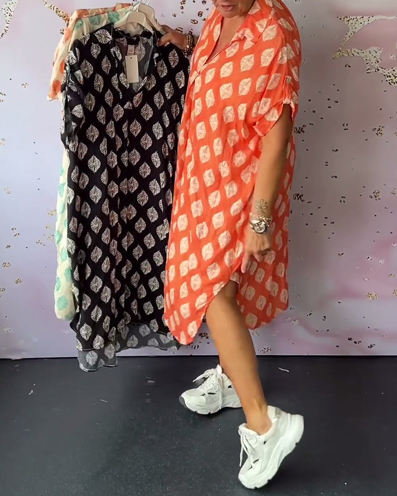 Dini - Vestido Elegante Con Cuello En V