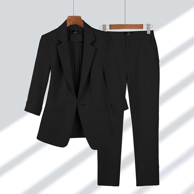 Viktoriya - Conjunto De Dos Piezas Blazer y Pantalón