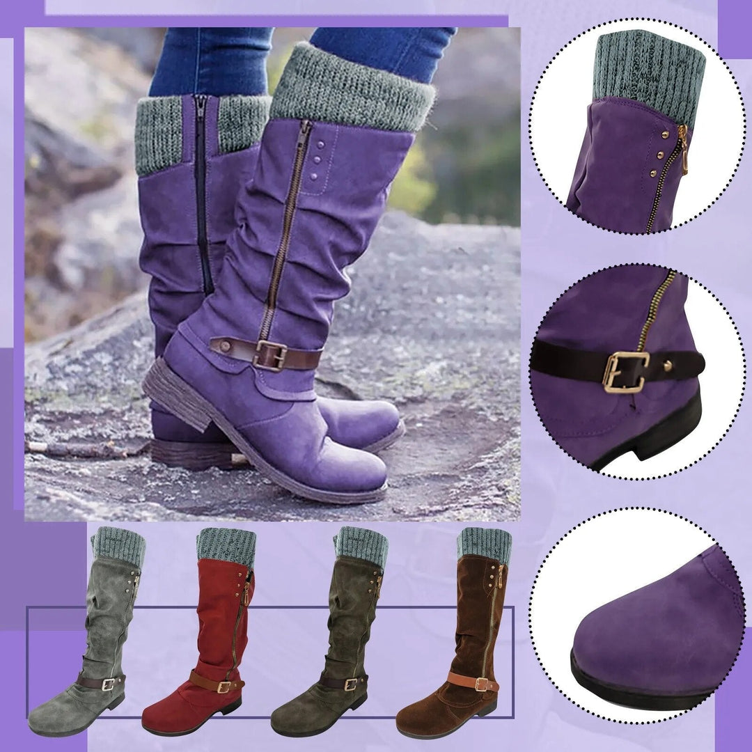Zymara - Botines Con Cremallera Lateral