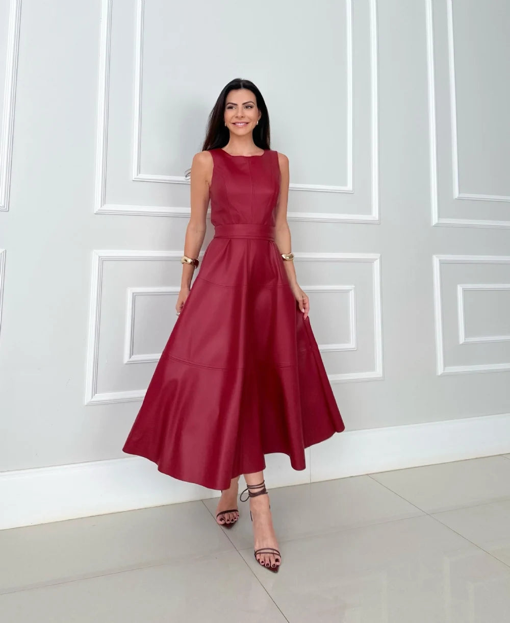 Ynez - Elegante Vestido Midi
