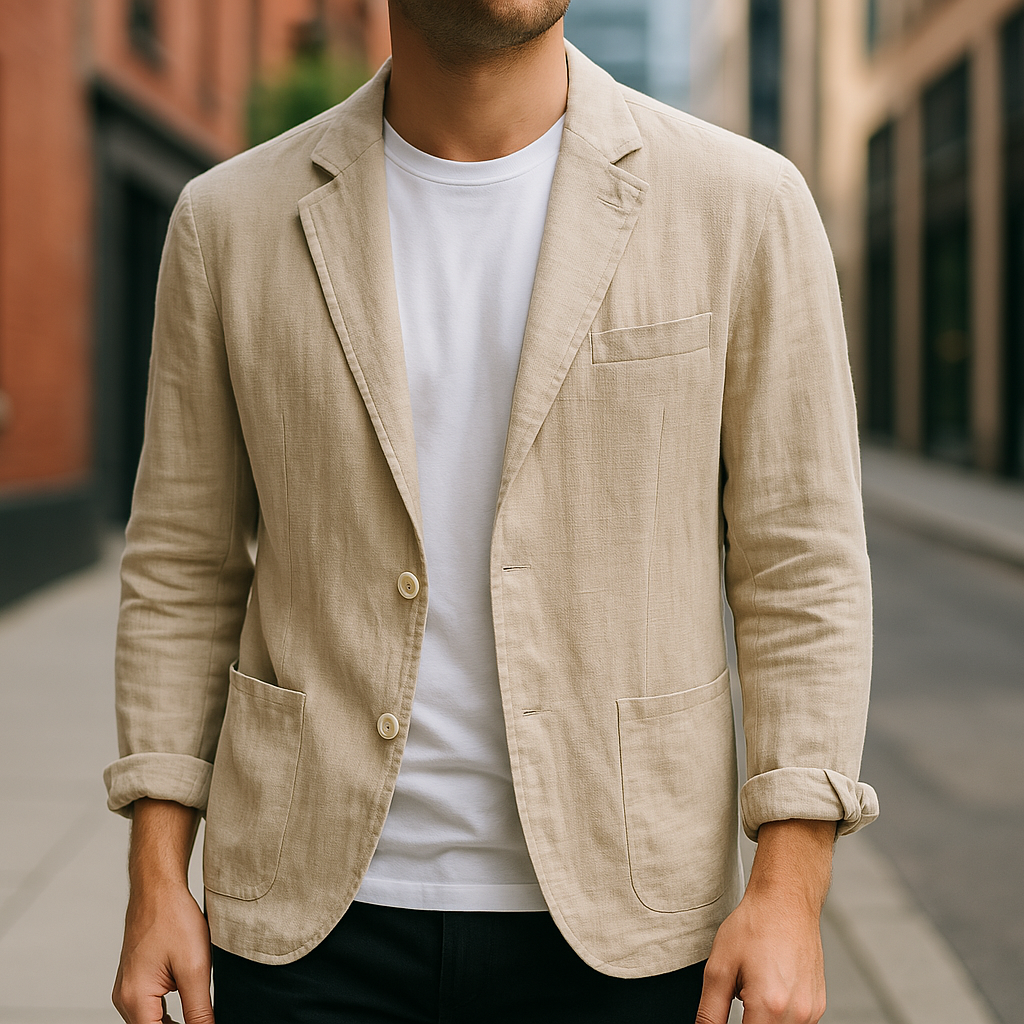 Wellham - Cómoda Chaqueta De Lino