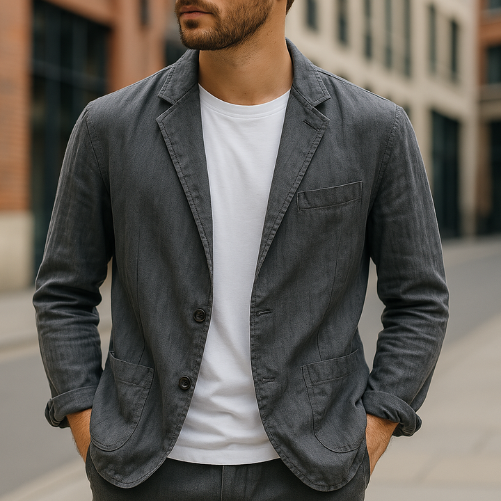 Wellham - Cómoda Chaqueta De Lino