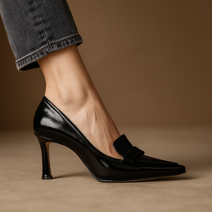 Nishadi - Zapatos De Tacón Alto Cómodos De Cuero