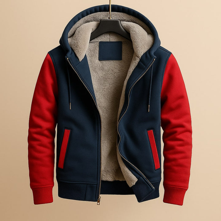 Roque - Chaqueta Con Capucha y Cremallera Estructurada