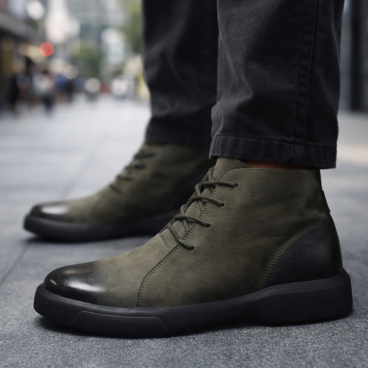 Avishai - Bota De Cordones De Cuero