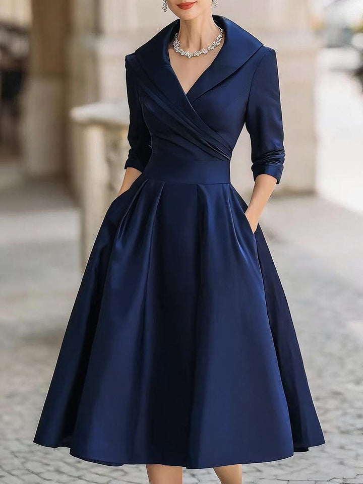 Ariellea - Vestido Midi De Satén