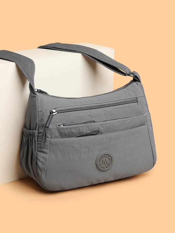 Cilka - Bolso Bandolera Con Cremallera y Bolsillos