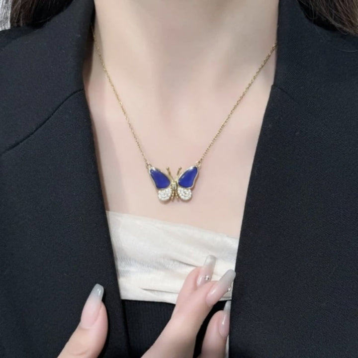 Celestafly - Collar con Mariposa Que Cambia de Color