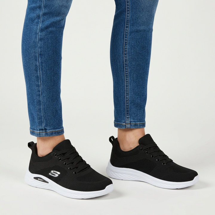 Alixia - Zapatilla Cómoda Con Cordones