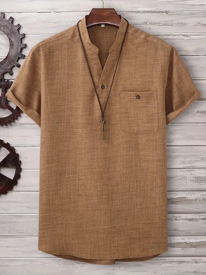 Kieth - Camisa De Manga Corta Con Bolsillo Delantero
