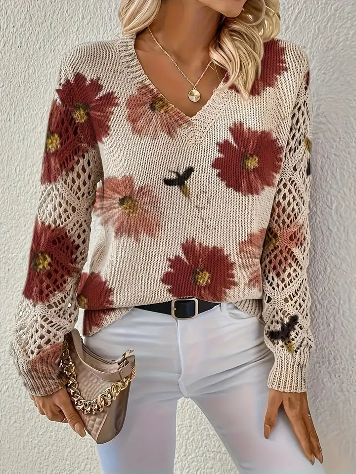 Tatyana - Elegante Cárdigan Con Cuello En V