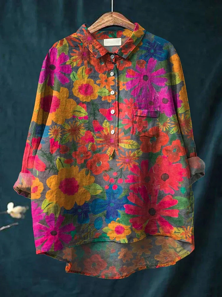 Jolanda - Blusas Florales Clásicas