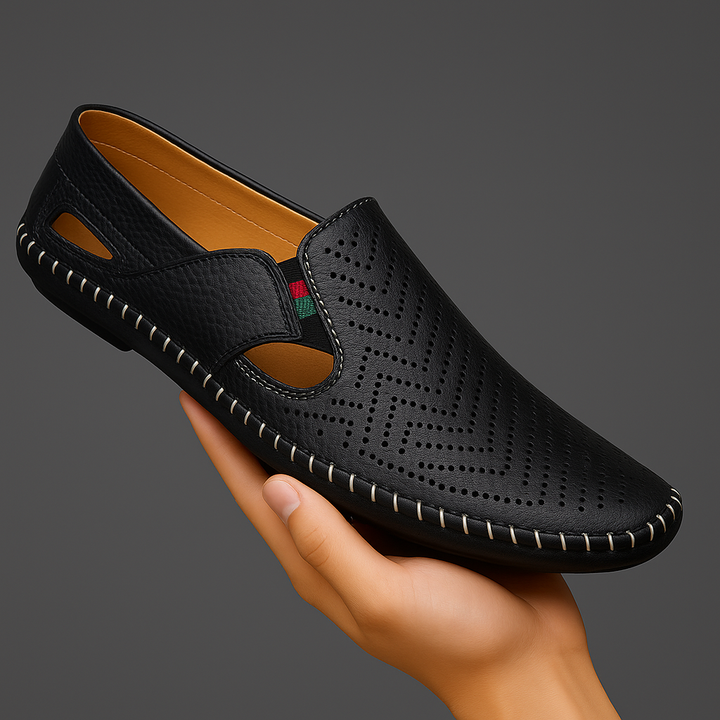 Akiva - Sandalias Cómodas De Cuero