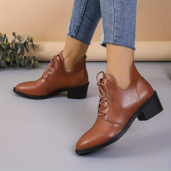 Rosemarie - Botines Clásicos Con Cordones