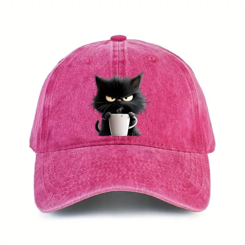Malenia - Gorra De Béisbol Con Estampado De Gatos
