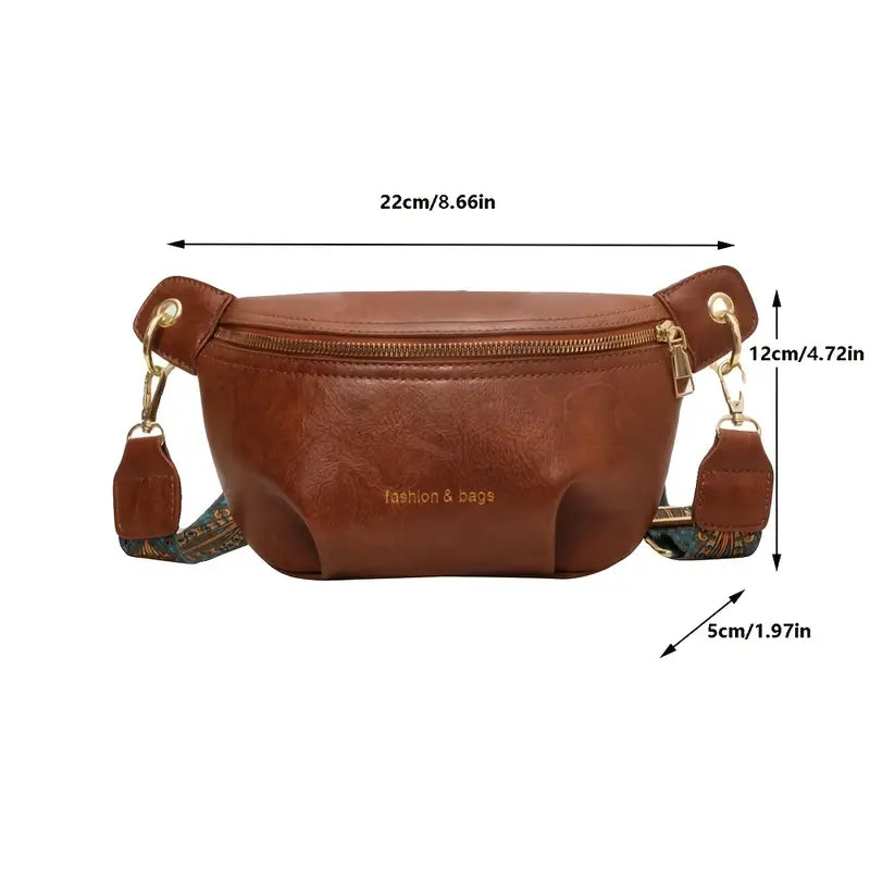 Jasleen - Bolso Bandolera Con Correa Ancha
