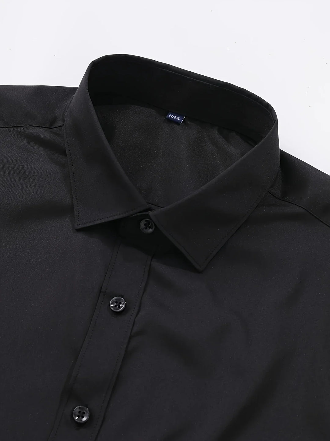Byron - Elegante Camisa De Manga Larga Con Btones