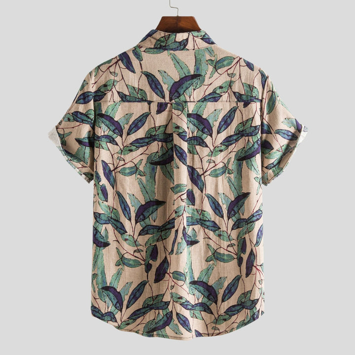 Lachlan - Camiseta Elegante Con Botones