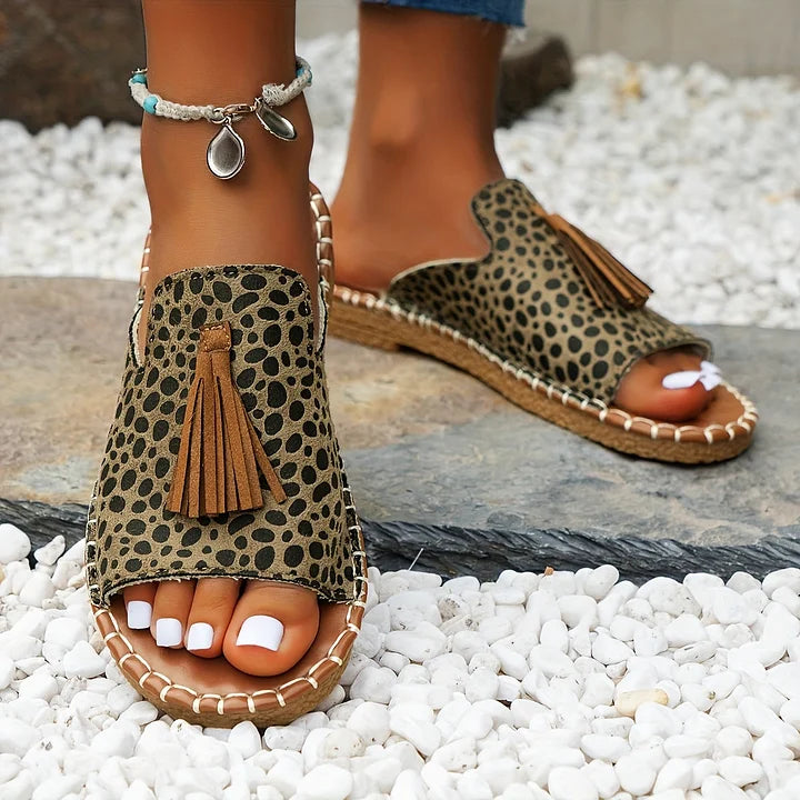 Leena - Sandalias Ortopédicas Planas y Cómodas