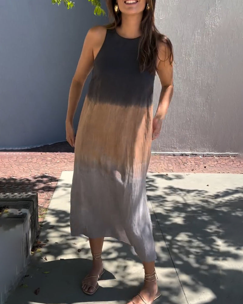 Kimora - Vestido Clásico Sin Mangas